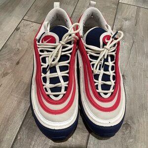 Nike Air Max 97 USA Red, White & Blue Sneakers